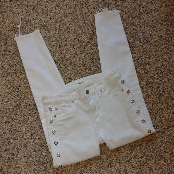 HUDSON LUNA GROMMETED SKINNY CROP 25 - Picture 5 of 15